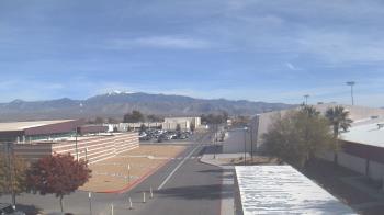 Weather camera view of Pahrump Valley HS.