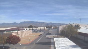 Weather camera view of Pahrump Valley HS.