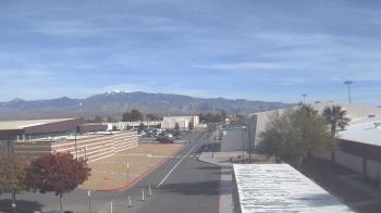 Weather camera view of Pahrump Valley HS.