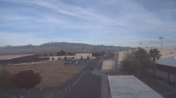 Weather camera view of Pahrump Valley HS.