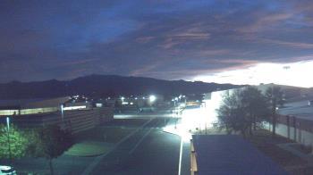 Weather camera view of Pahrump Valley HS.