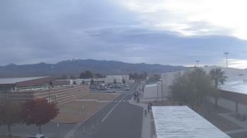 Weather camera view of Pahrump Valley HS.