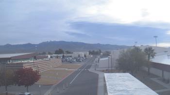 Weather camera view of Pahrump Valley HS.