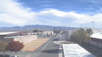 Weather camera view of Pahrump Valley HS.
