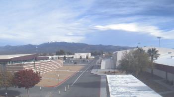 Weather camera view of Pahrump Valley HS.