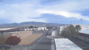 Weather camera view of Pahrump Valley HS.