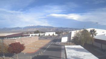 Weather camera view of Pahrump Valley HS.