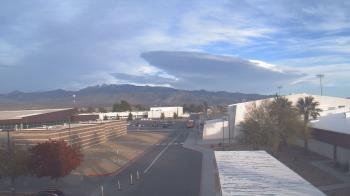 Weather camera view of Pahrump Valley HS.