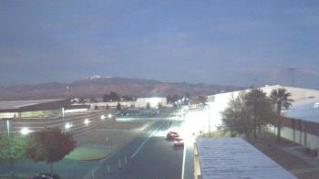 Weather camera view of Pahrump Valley HS.