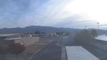 Weather camera view of Pahrump Valley HS.