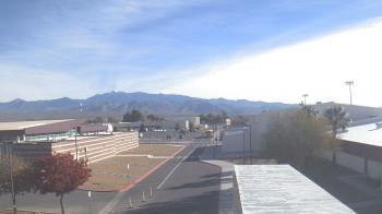 Weather camera view of Pahrump Valley HS.