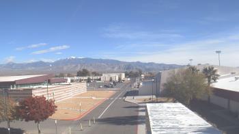Weather camera view of Pahrump Valley HS.