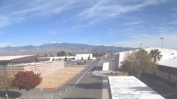 Weather camera view of Pahrump Valley HS.