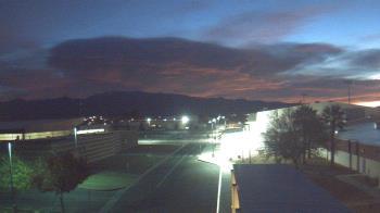 Weather camera view of Pahrump Valley HS.