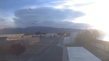 Weather camera view of Pahrump Valley HS.