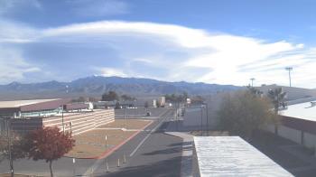 Weather camera view of Pahrump Valley HS.