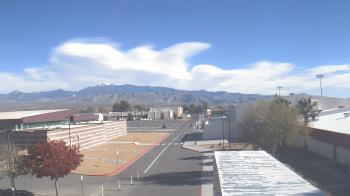 Weather camera view of Pahrump Valley HS.