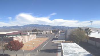 Weather camera view of Pahrump Valley HS.