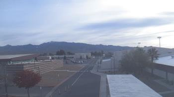 Weather camera view of Pahrump Valley HS.