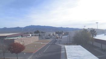 Weather camera view of Pahrump Valley HS.