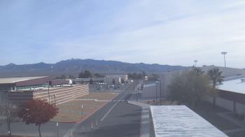 Weather camera view of Pahrump Valley HS.