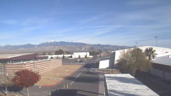 Weather camera view of Pahrump Valley HS.