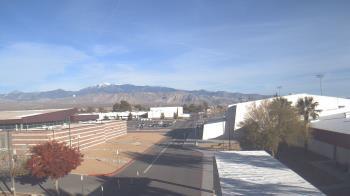 Weather camera view of Pahrump Valley HS.