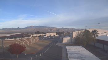 Weather camera view of Pahrump Valley HS.