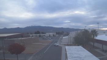 Weather camera view of Pahrump Valley HS.