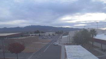 Weather camera view of Pahrump Valley HS.