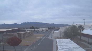 Weather camera view of Pahrump Valley HS.