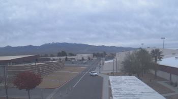 Weather camera view of Pahrump Valley HS.