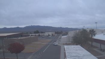 Weather camera view of Pahrump Valley HS.