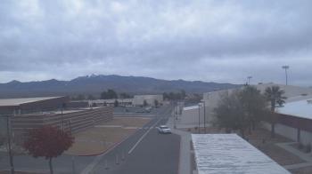 Weather camera view of Pahrump Valley HS.