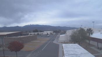 Weather camera view of Pahrump Valley HS.