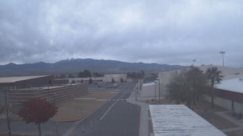 Weather camera view of Pahrump Valley HS.