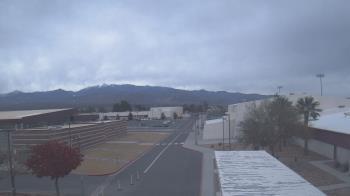 Weather camera view of Pahrump Valley HS.