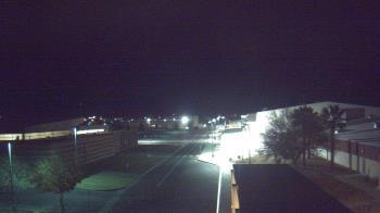 Weather camera view of Pahrump Valley HS.
