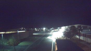 Weather camera view of Pahrump Valley HS.
