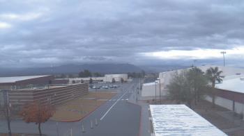 Weather camera view of Pahrump Valley HS.