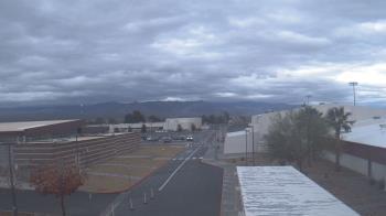 Weather camera view of Pahrump Valley HS.