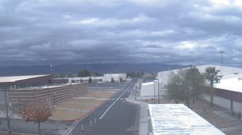 Weather camera view of Pahrump Valley HS.