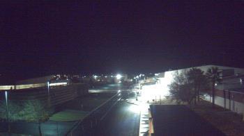 Weather camera view of Pahrump Valley HS.