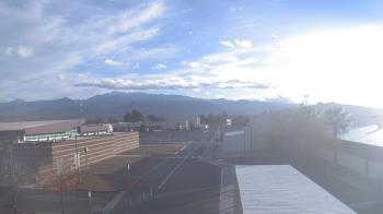 Weather camera view of Pahrump Valley HS.