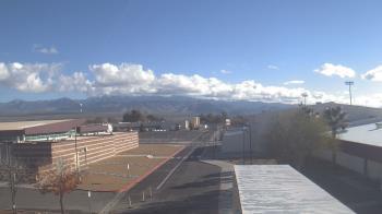 Weather camera view of Pahrump Valley HS.
