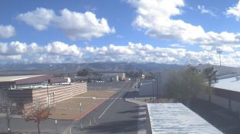 Weather camera view of Pahrump Valley HS.