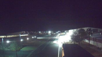 Weather camera view of Pahrump Valley HS.
