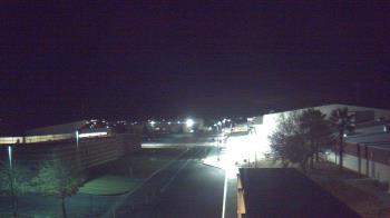 Weather camera view of Pahrump Valley HS.