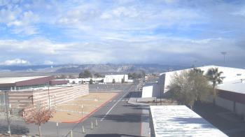 Weather camera view of Pahrump Valley HS.