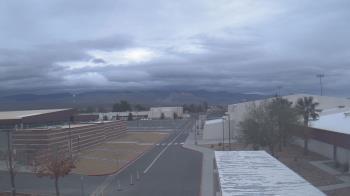 Weather camera view of Pahrump Valley HS.